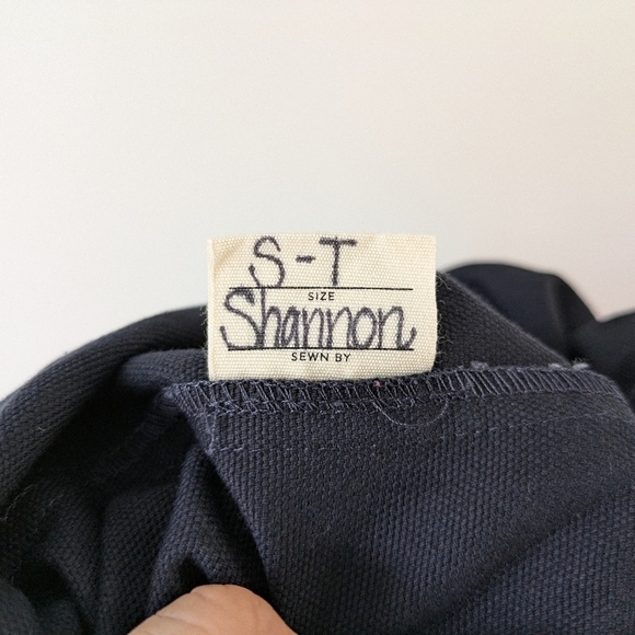 Elizabeth Suzann Jumpsuit Women's S Tall Blue Dark Navy Clyde Cotton Canvas - Picture 3 of 14